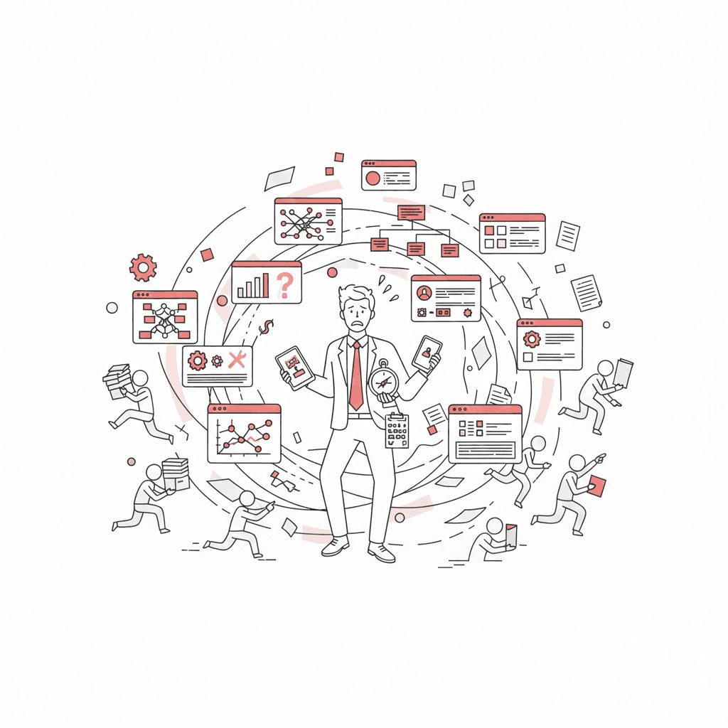 対応すべき施策が多すぎてリソースが不足している